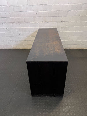 Stylish Dark Wood TV Unit with Ample Storage