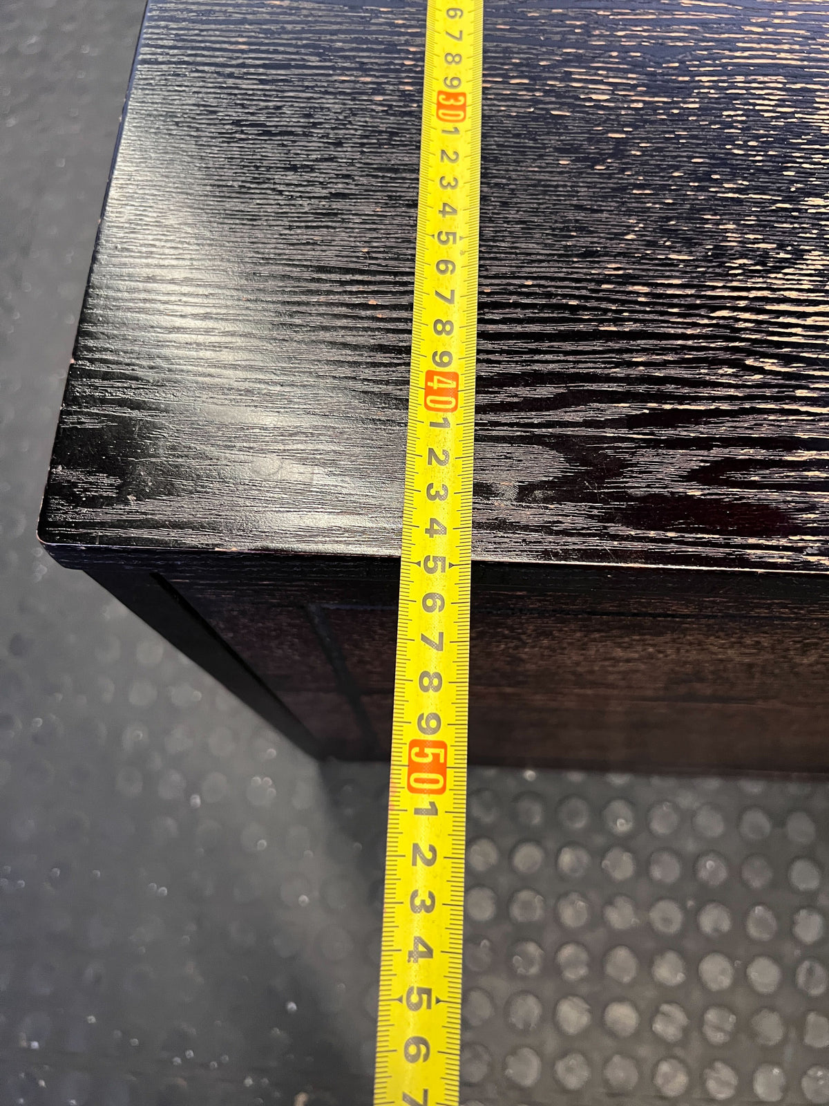 Stylish Dark Wood TV Unit with Ample Storage