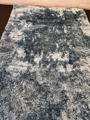 Cozy Blue Shag Area Rug – Soft & Stylish Home Décor