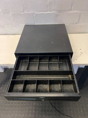 Posquip Secure Cash Drawer - Black POS Till