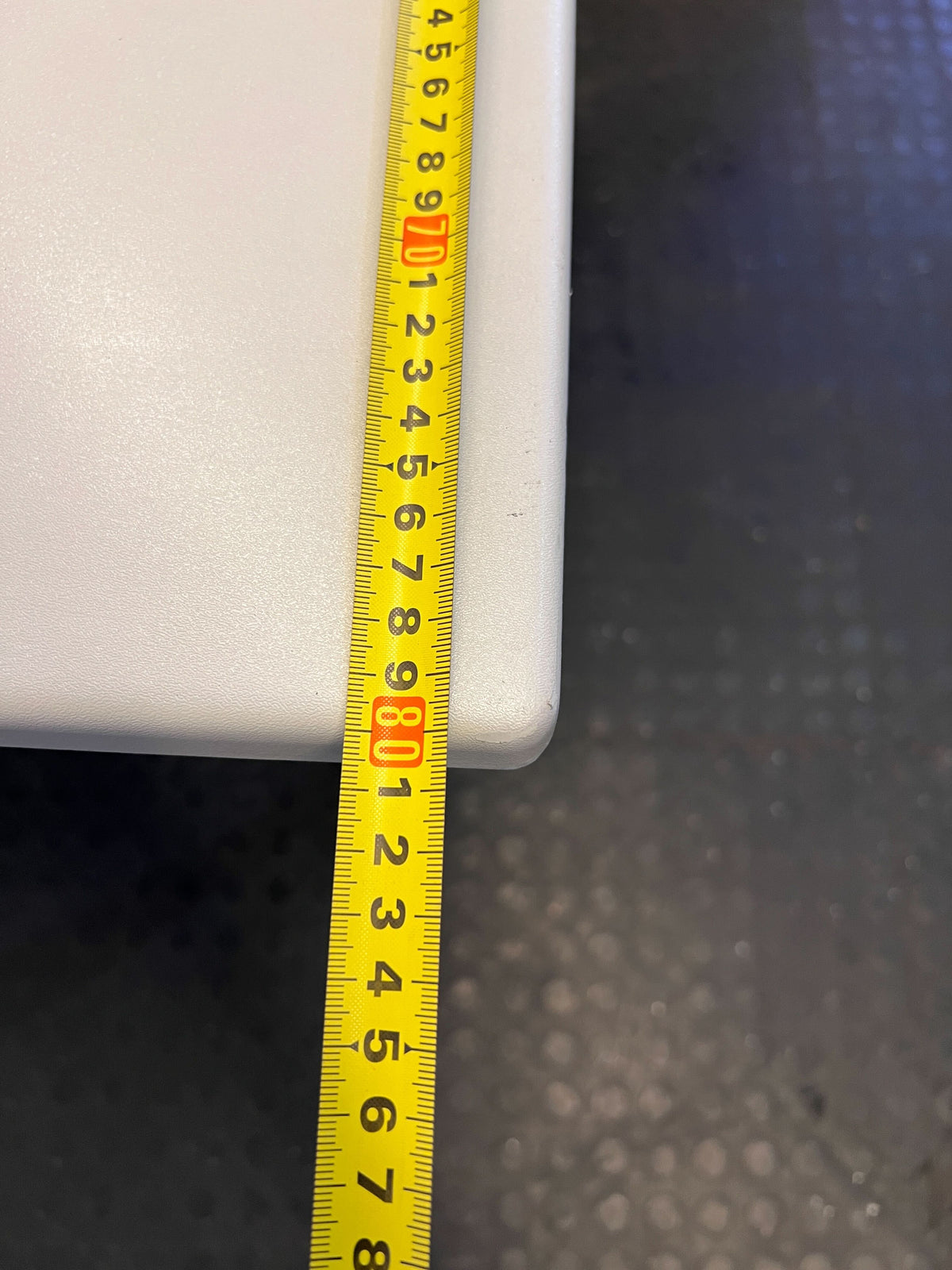 Modern Grey Office Desk with Drawer - Minor Wear - REDUCED