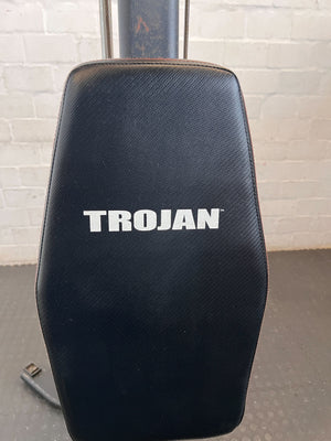 Versatile Home Gym Multi-Station with Weight Stack - Rusted