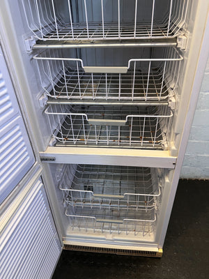 White Freezer Only - Essential Kitchen Appliance - Brocken the top door hinge