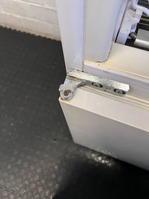 White Freezer Only - Essential Kitchen Appliance - Brocken the top door hinge