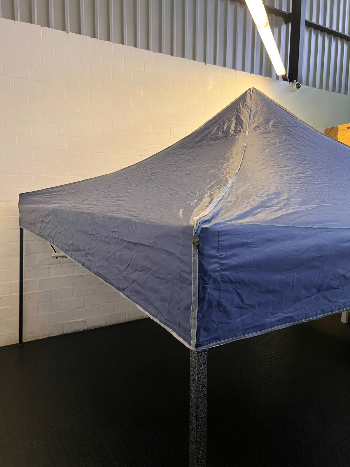 High-Quality Blue Canopy Tent - Sturdy & Spacious for Events