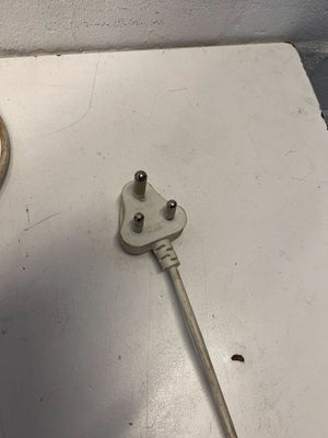 Compact Safeway White Electric Heater with Minor Scratches