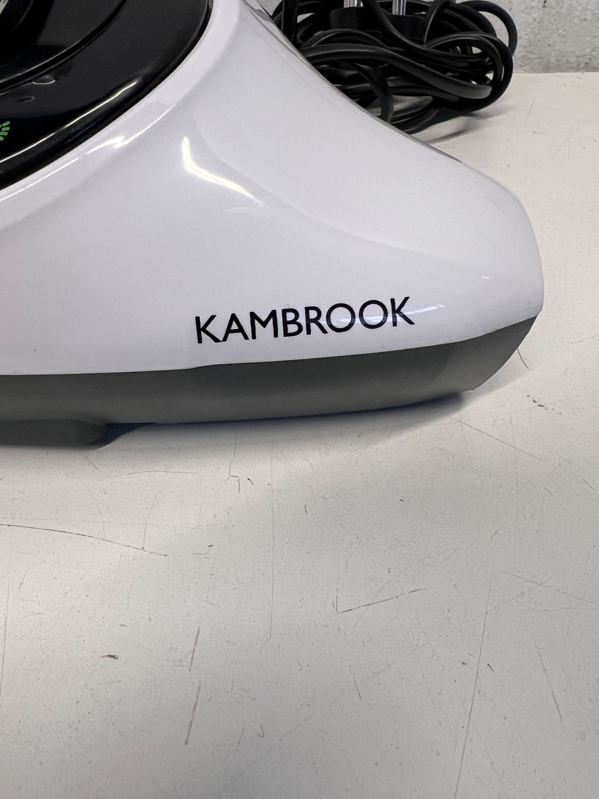 Versatile White Handheld Steam Cleaner – Like New Condition - 2ndhandwarehouse.com