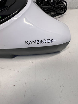 Versatile White Handheld Steam Cleaner – Like New Condition - 2ndhandwarehouse.com
