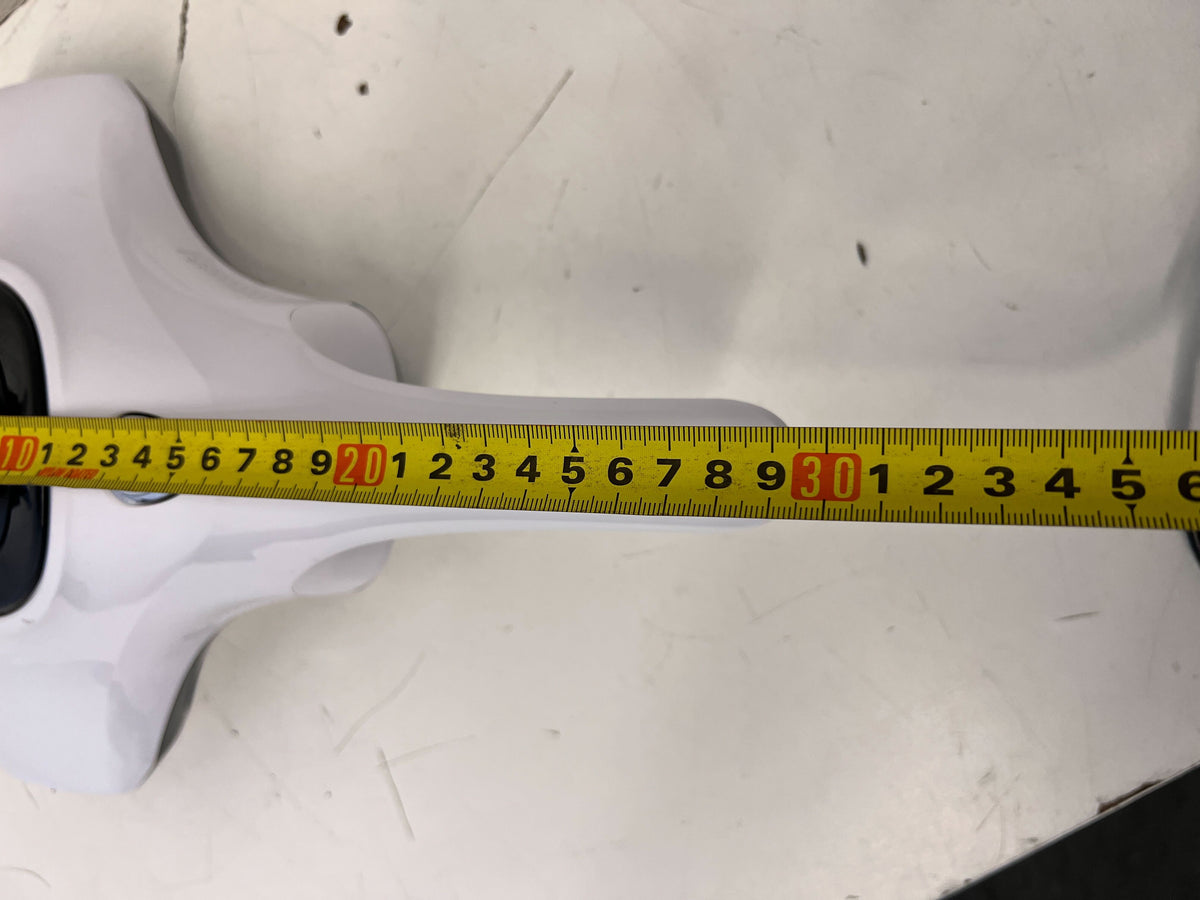 Versatile White Handheld Steam Cleaner – Like New Condition - 2ndhandwarehouse.com