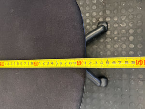 Compact Black Adjustable Swivel Office Chair