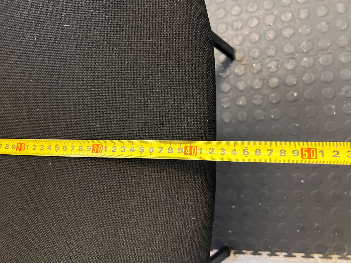 Sturdy Black Fabric Office Chair - Visitor/Meeting Seating - 18 Available