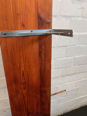 Rustic Industrial Wall-Mounted Pine Organizer Board 250 by 30