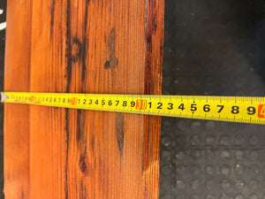 Rustic Industrial Wall-Mounted Pine Organizer Board 250 by 30