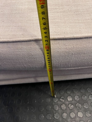 Charming Neutral Loveseat with Accent Pillows ✨