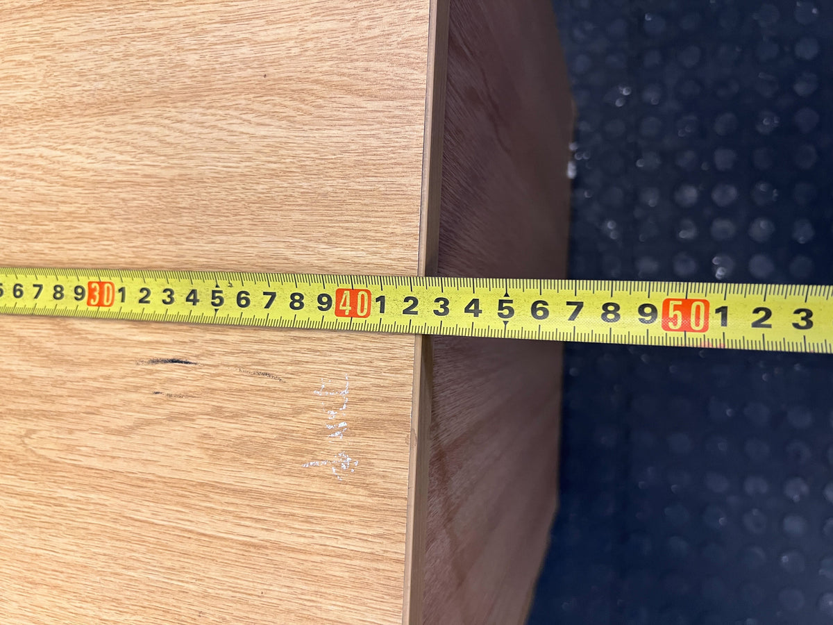 Light Wood Effect 4-Drawer Filing Cabinet with Lock - 2ndhandwarehouse.com