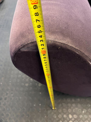 Chic Wavy Purple Loveseat - Visible damages - 2ndhandwarehouse.com