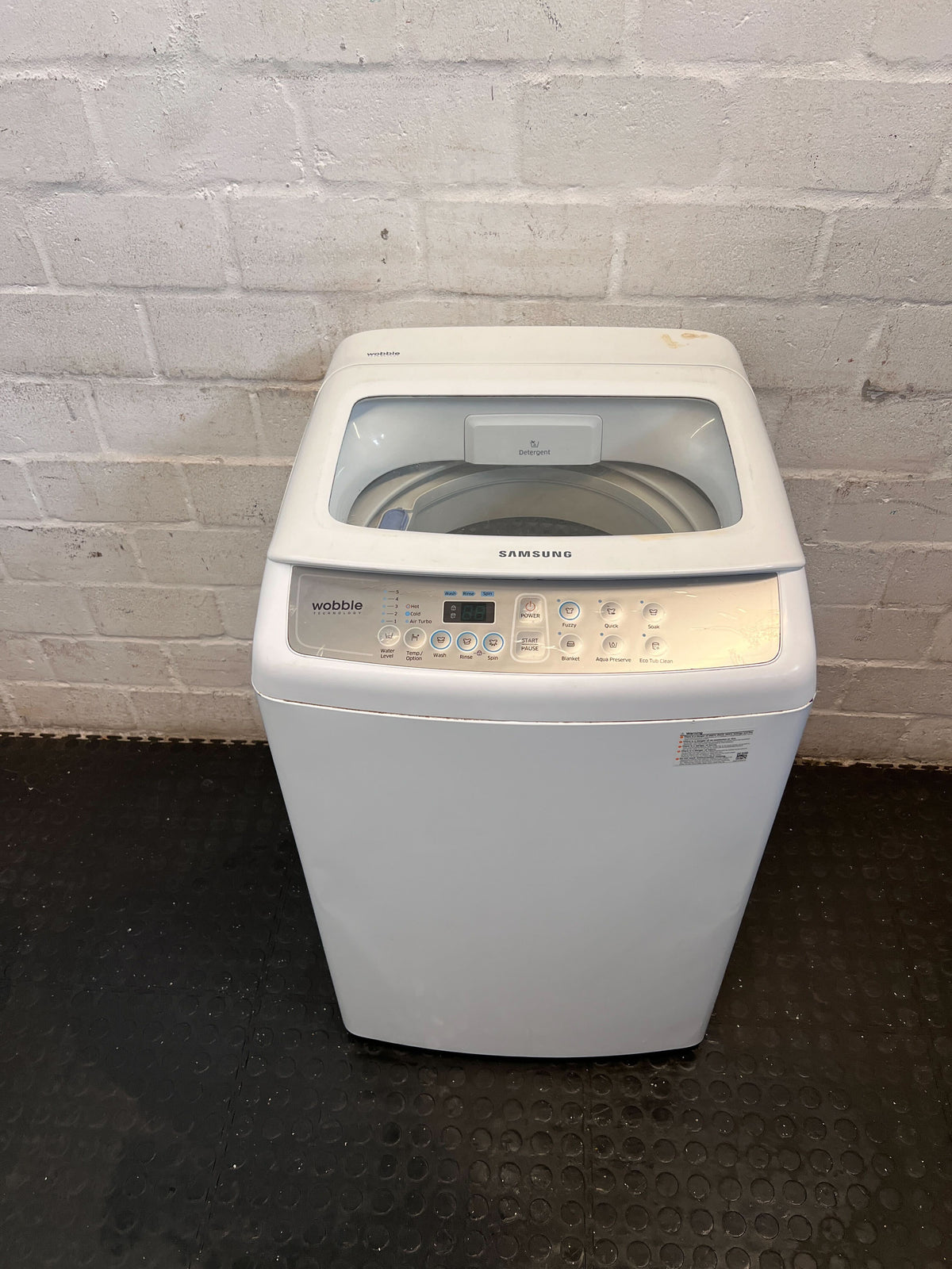 Efficient Samsung Wobble Top Loader Washing Machine - Fair used