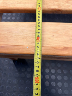 Sturdy Pine Wood Single Bed Frame - 2ndhandwarehouse.com