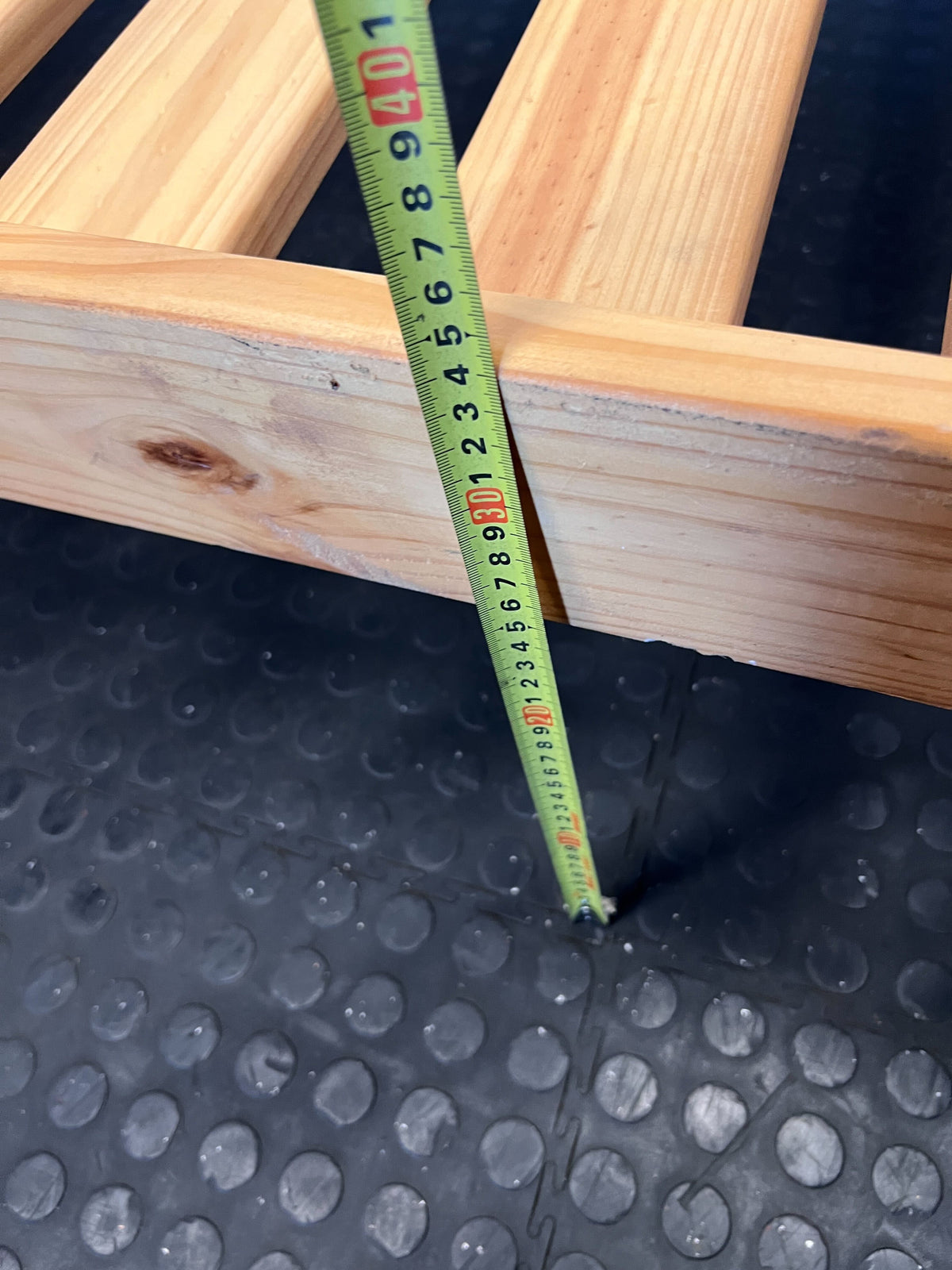 Sturdy Pine Wood Single Bed Frame - 2ndhandwarehouse.com