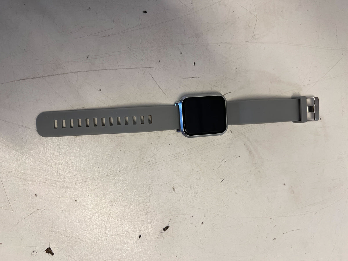 Sleek Grey Smartwatch - Fitness Tracker & Daily Companion - 2ndhandwarehouse.com