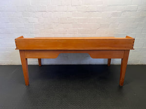 A56526-Charming Wooden Study Desk with Integrated Organizer Hutch - 2ndhandwarehouse.com