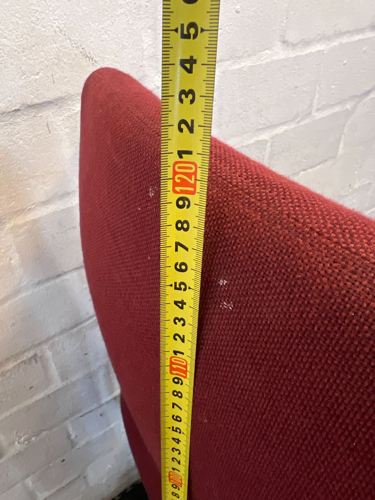 Comfortable Red Swivel Office Chair