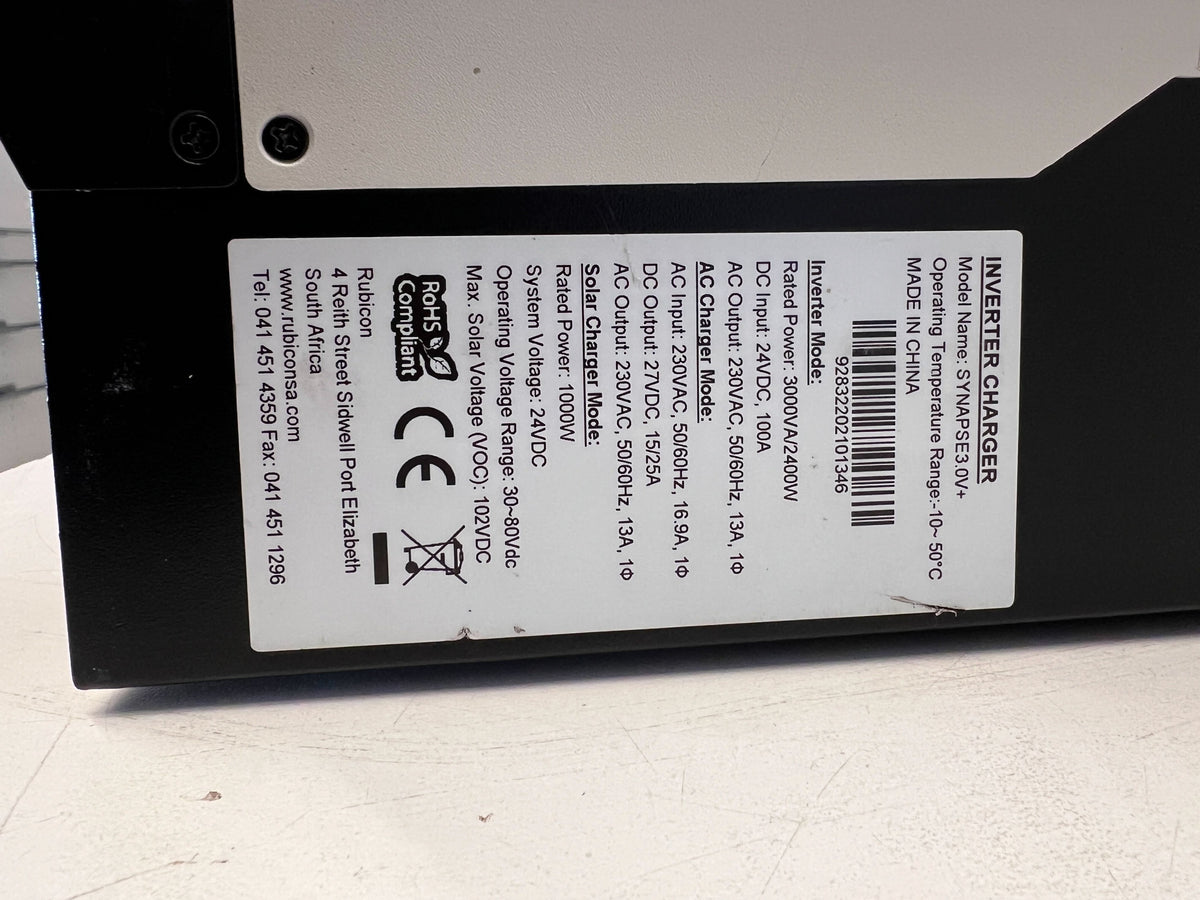 Synapse 3.0V+ Energy Inverter - Reliable Power Solution - 2ndhandwarehouse.com