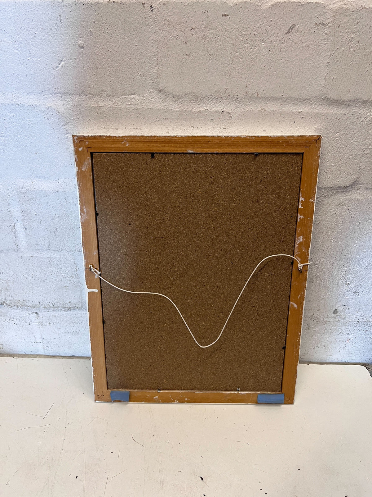 Serene Framed Impressionist Field Scene Wall Art - 2ndhandwarehouse.com