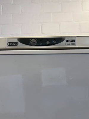 White Two-Door Fridge with Minor Scratches - REDUCED