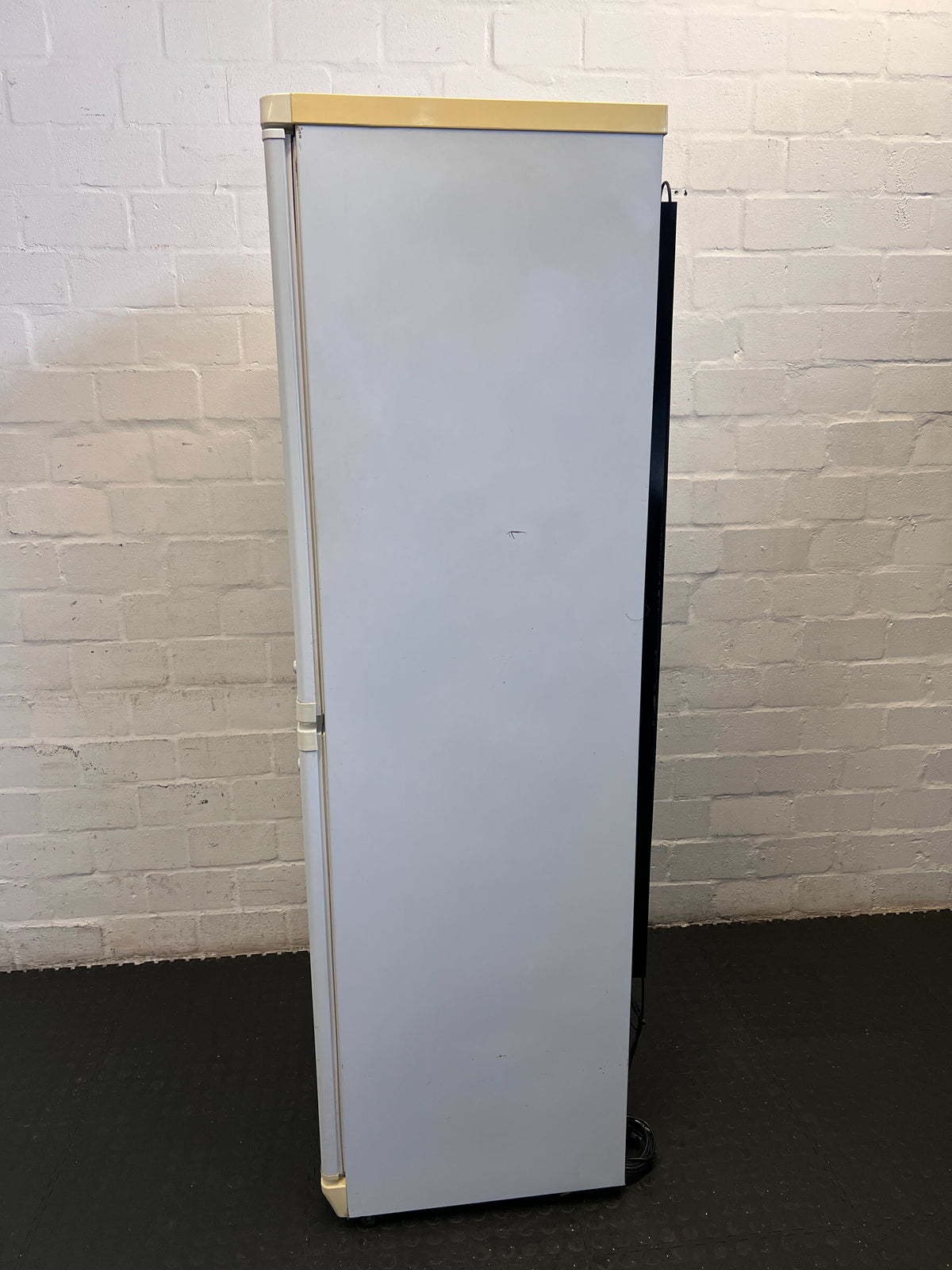 White Two-Door Fridge with Minor Scratches - REDUCED