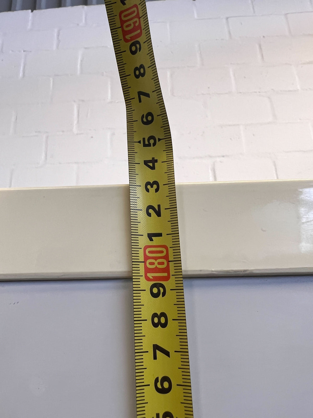 White Two-Door Fridge with Minor Scratches - REDUCED