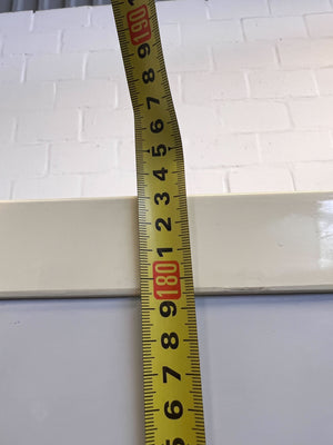 White Two-Door Fridge with Minor Scratches - REDUCED