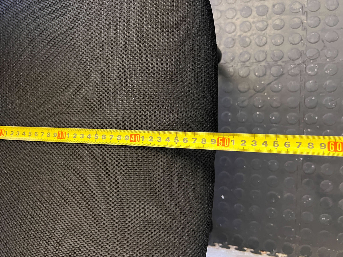 Modern Black Mesh Office Chair with Sled Base