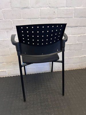 Versatile Black Office & Visitor Armchair