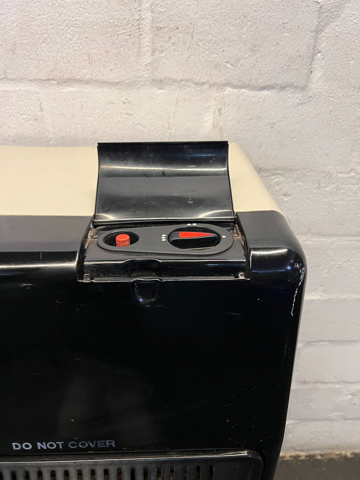 Goldair Portable Gas Heater – Stylish Black Design with Minor Wear