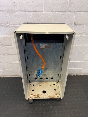 Goldair Portable Gas Heater – Stylish Black Design with Minor Wear