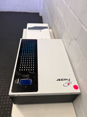 Fivestar 3kVA 24V Hybrid Inverter + 3.84kWh LiFePO₄ Battery Bundle — Pure Sine, 60A Solar Charger