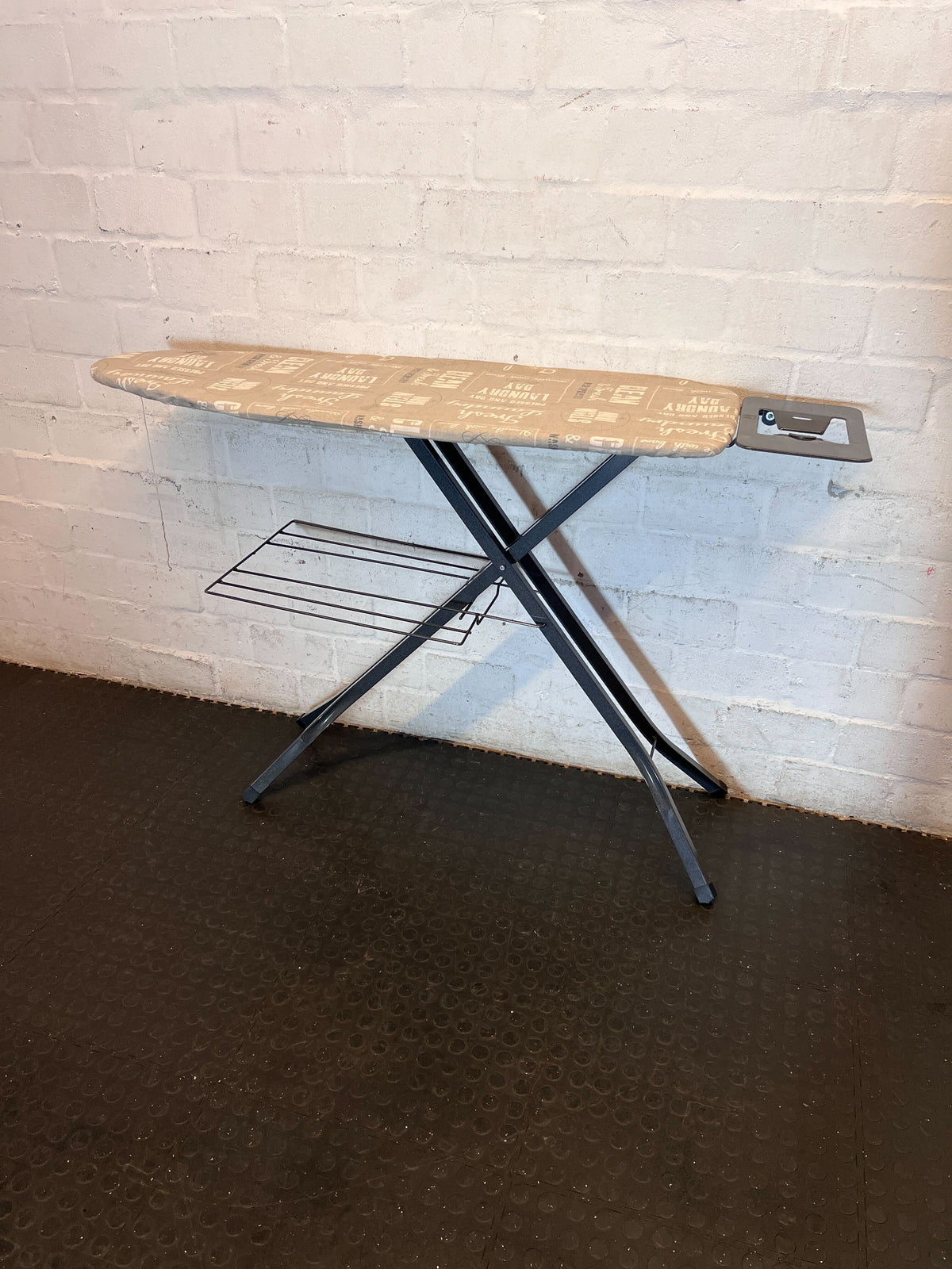 Practical Foldable Ironing Board with Rack - Laundry Day Essential - 2ndhandwarehouse.com