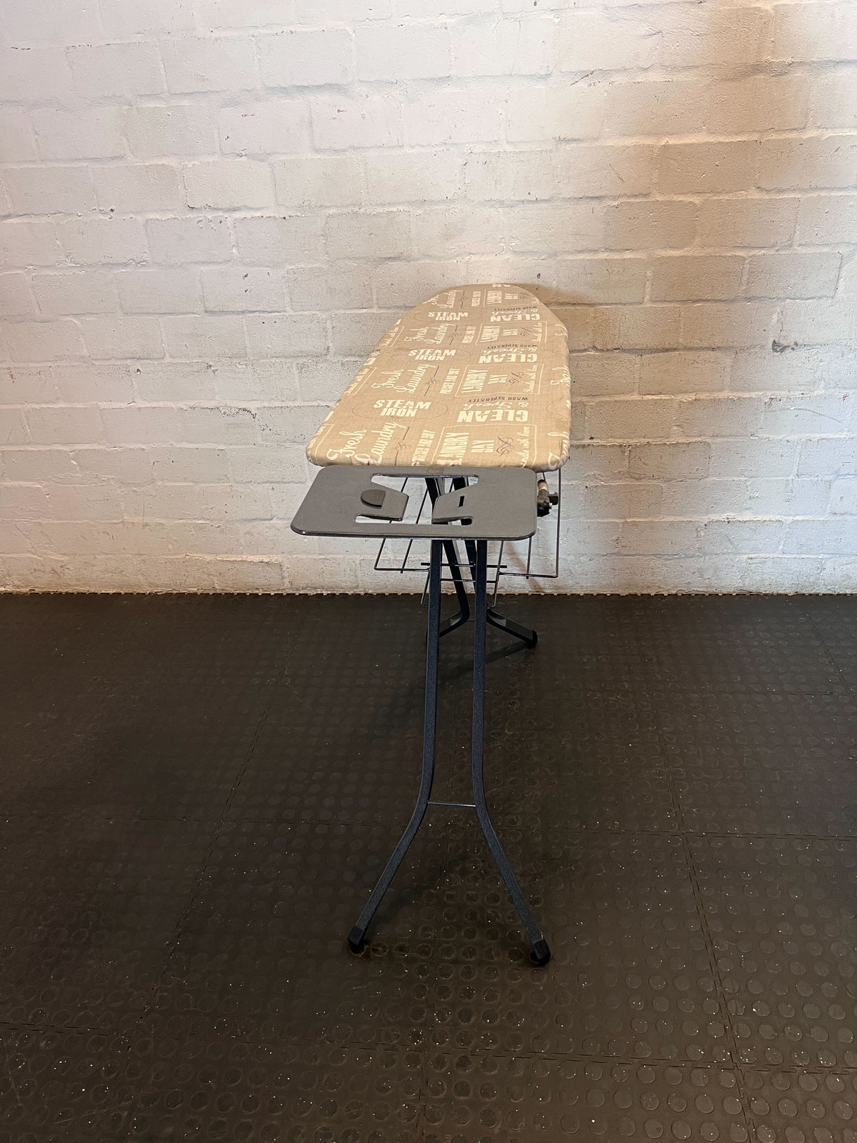 Practical Foldable Ironing Board with Rack - Laundry Day Essential - 2ndhandwarehouse.com