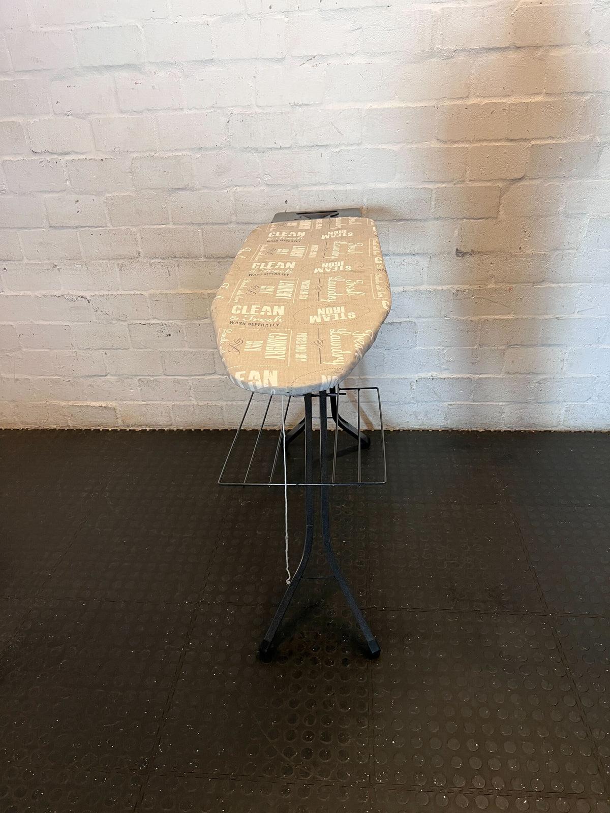 Practical Foldable Ironing Board with Rack - Laundry Day Essential - 2ndhandwarehouse.com