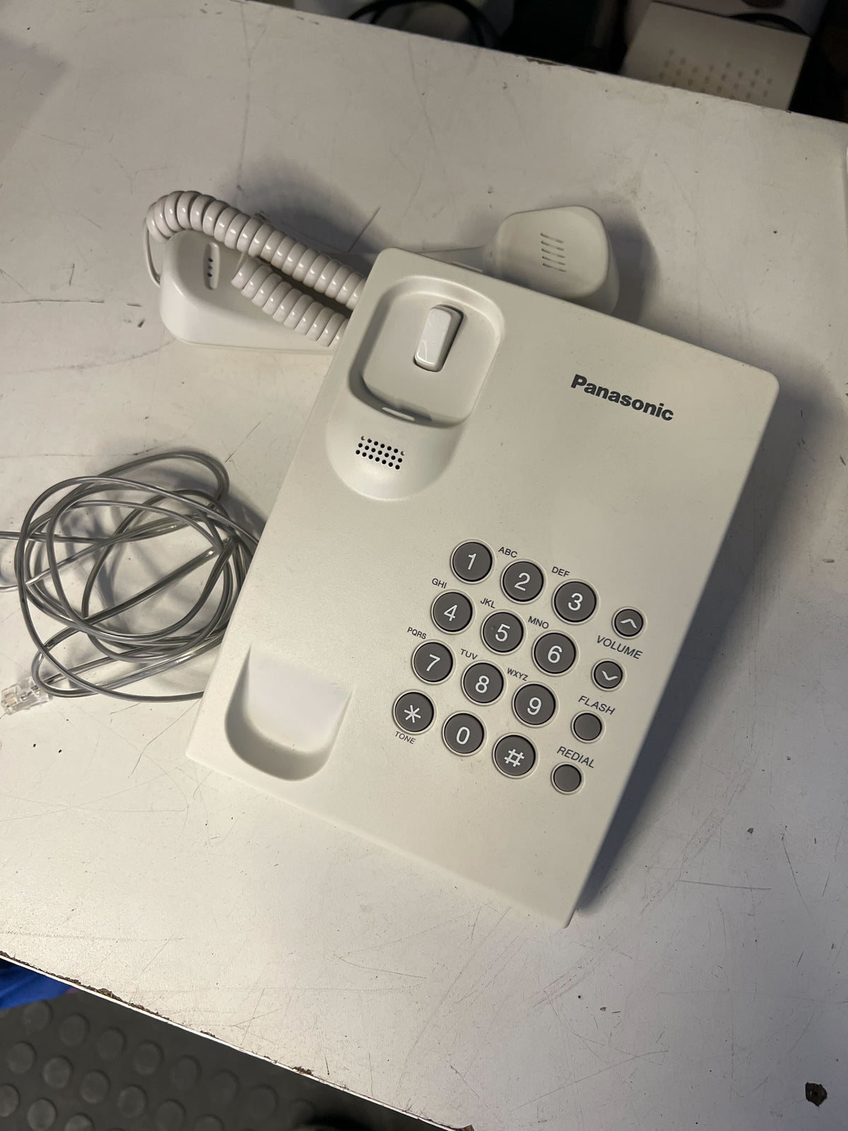 Classic Panasonic Corded Landline Telephone - 2ndhandwarehouse.com