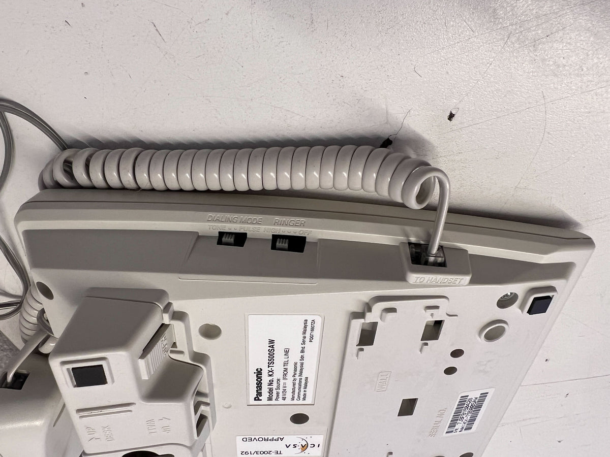 Classic Panasonic Corded Landline Telephone - 2ndhandwarehouse.com