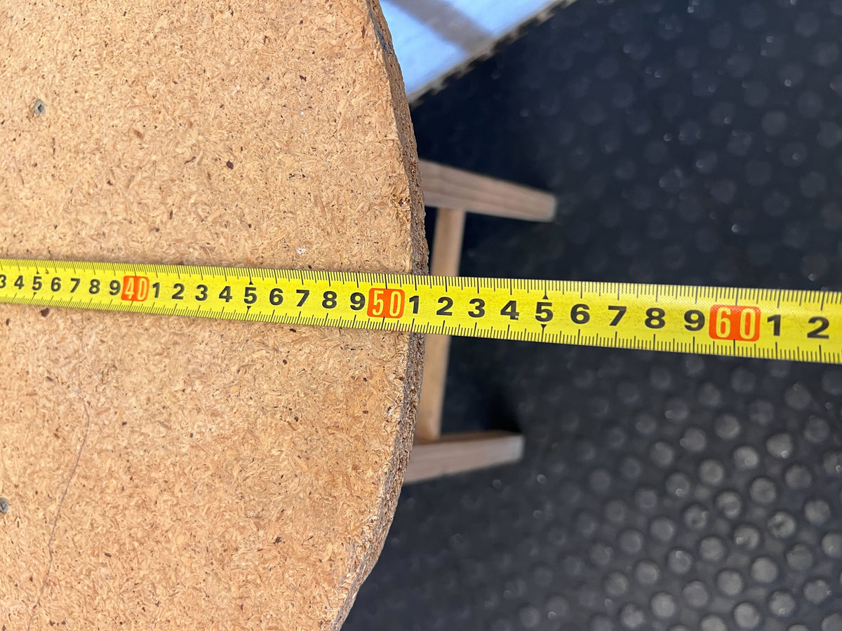 Rustic Cork Top High Side Table / Stool - 2ndhandwarehouse.com