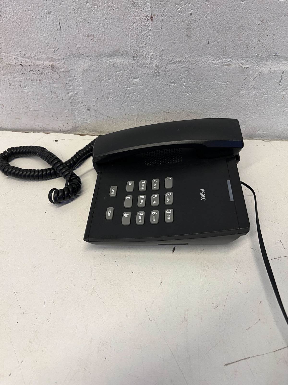 Classic Harel Black Corded Phone - 2ndhandwarehouse.com