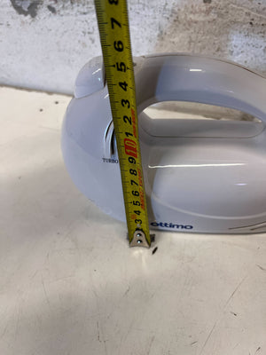Ottimo White Hand Mixer with Turbo Function - 2ndhandwarehouse.com