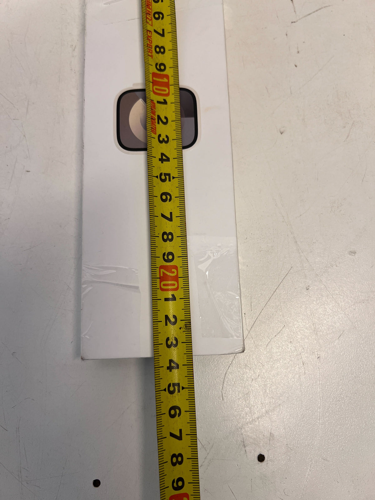 Stylish Silver Apple Watch with Soft Grey Band - Minor Scratches