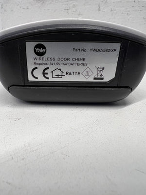 Yale Wireless Doorbell Set – Sleek, Modern & Easy to Install!