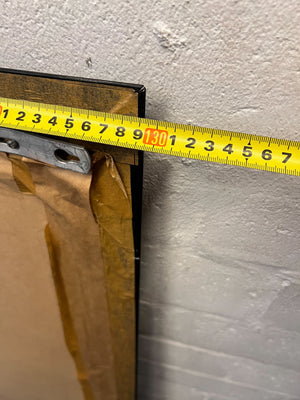 Striking Black and White Framed Portrait Photograph