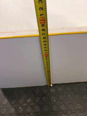 Simple White Single Bed Frame - Minor Wear - REDUCED