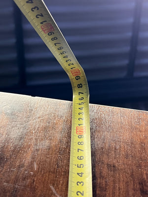 Stunning Dark Brown Wooden Display Unit with Unique Storage 🪑 - REDUCED